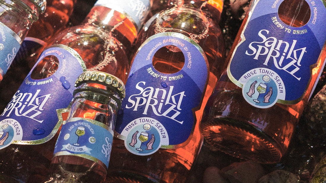 Sankt Sprizz Senza kühlt im Eisbach in München – Foto: forStory