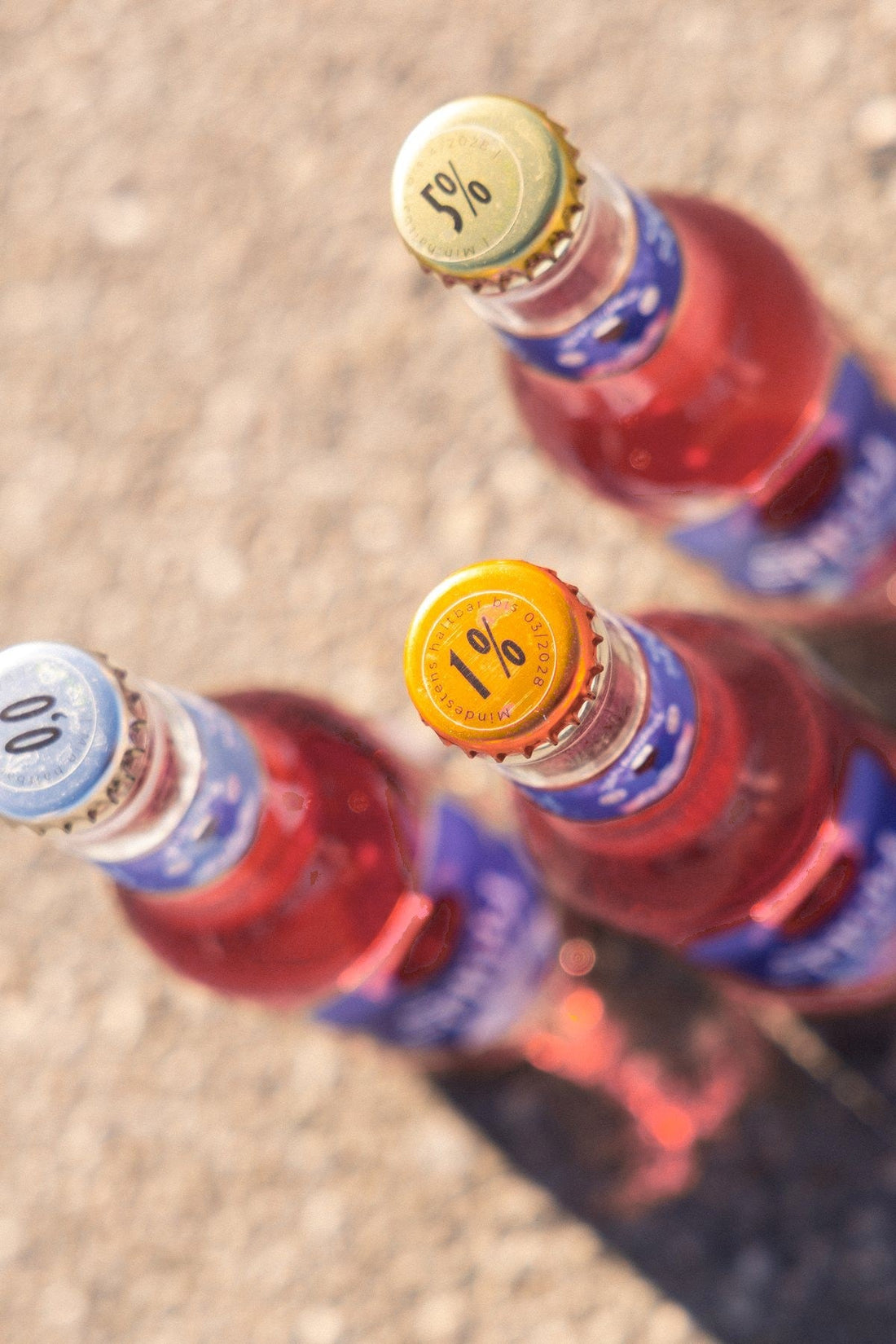 Sankt Sprizz Light 1 % – erkennbar am gelben Kronkorken – Foto: forStory
