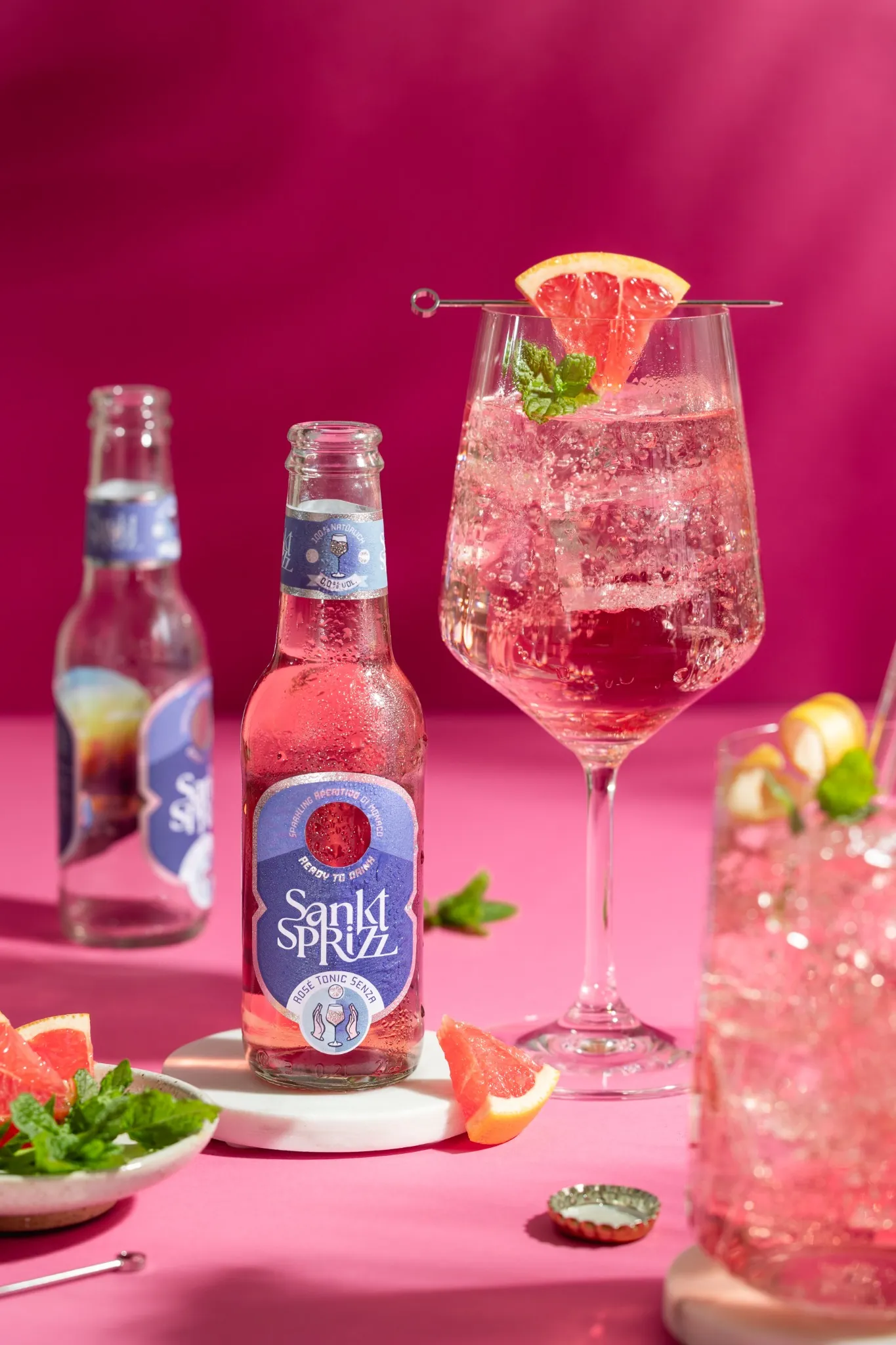 Aperitivo-Glas mit Sankt Sprizz